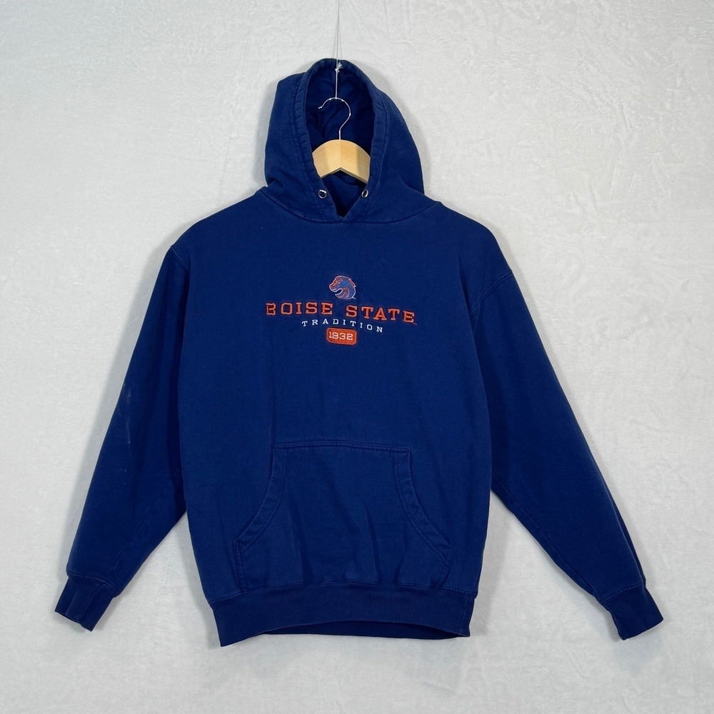 Boise State Blue Pullover Hoodie Small